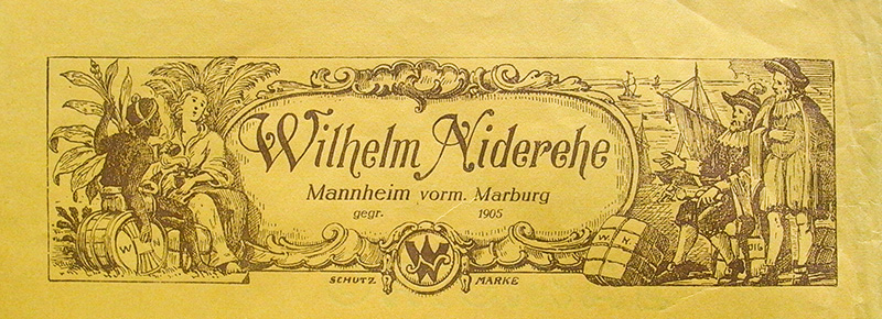 Wilhelm Niderehe Rechnungskopf 